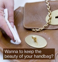 Wanna to keep the beauty of your handbag?